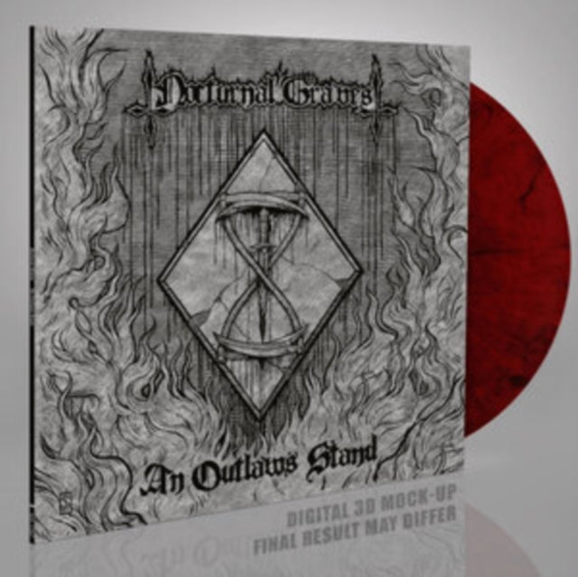 Nocturnal Graves - An Outlaws Stand (Red/Black Vinyl) (Vinyl)