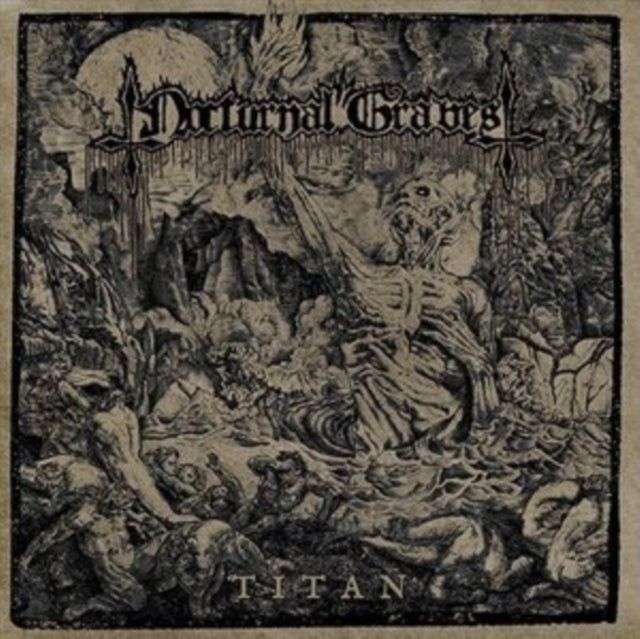 Nocturnal Graves - Titan (Gold/Black Vinyl) (Vinyl)