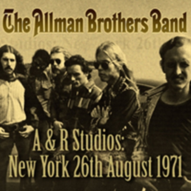 Allman Brothers Band - A & R Studios - New York 26th August (CD)