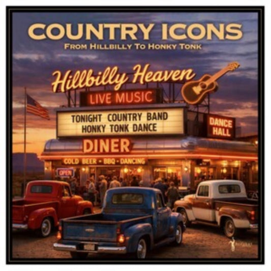 Various Artists - Country Icons: From Hillbilly To Honky Tonk (Sunburst Vinyl) (Vinyl)