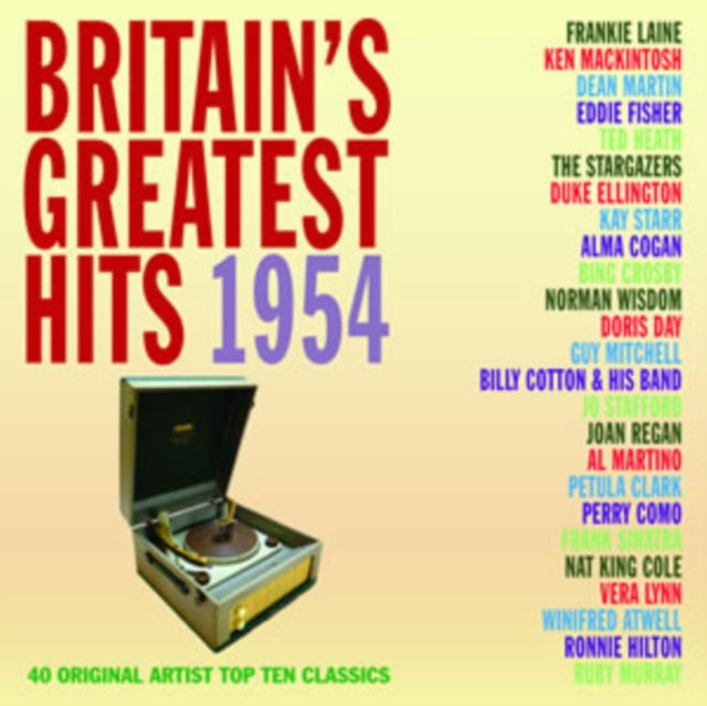 Various Artists Britains Greatest Hits 1954 (CD) (https://lasgo.dmmserver.com/media/640/08240462/0824046202729.jpg)