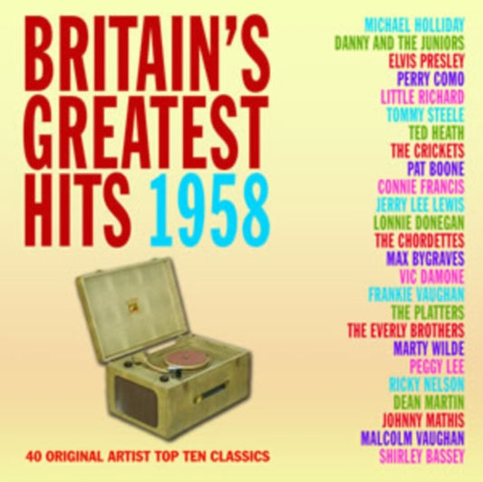 Various Artists - Britains Greatest Hits 1958 (CD)