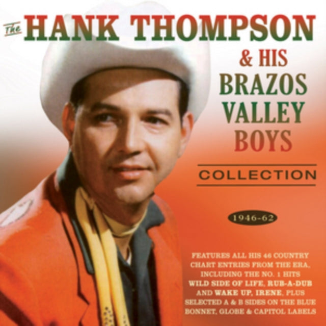 Hank Thompson His Brazos Valley Boys The Hank Thompson Collection 1946 62 (CD) (https://lasgo.dmmserver.com/media/640/08240463/0824046322021.jpg)