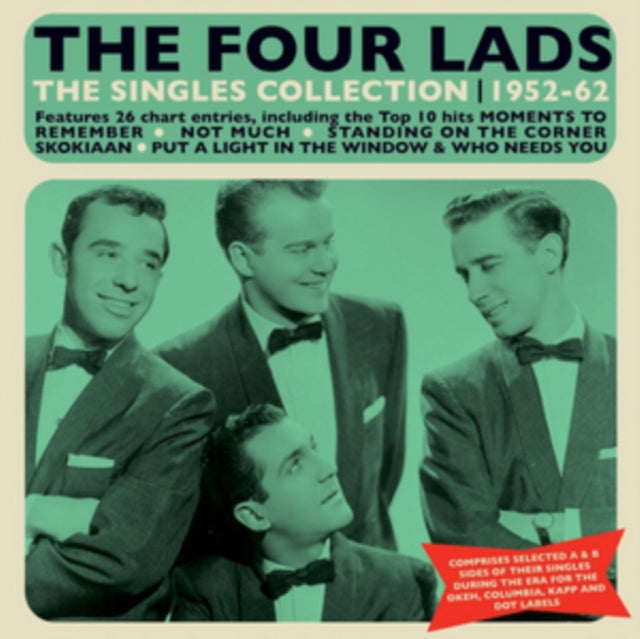 Four Lads The Singles Collection 1952 62 (CD) (https://lasgo.dmmserver.com/media/640/08240463/0824046322823.jpg)
