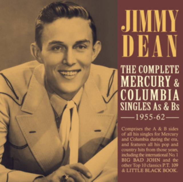 Jimmy Dean - The Complete Mercury & Columbia Singles As & Bs 1955-62 (CD)