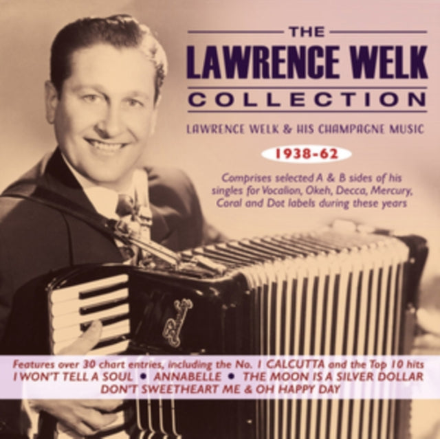 Lawrence Welk His Champagne Music The Lawrence Welk Singles Collection 1938 62 (CD) (https://lasgo.dmmserver.com/media/640/08240463/0824046328528.jpg)