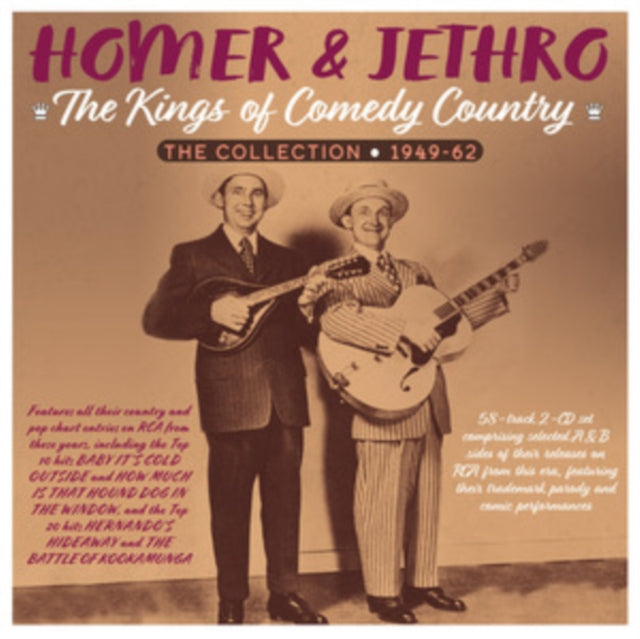 Homer & Jethro - Kings Of Comedy Country: The Collection 1949-62 (CD)