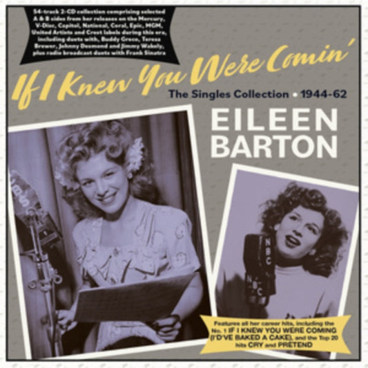 Eileen Barton - If I Knew You Were Comin - The Singles Collection 1944-62 (CD)