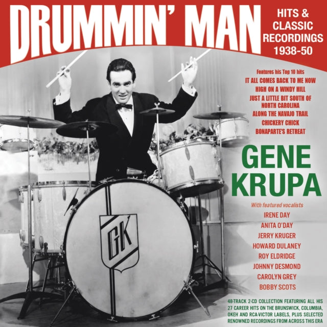 Gene Krupa - Drummin Man - Hits & Classic Recordings 1938-50 (CD)