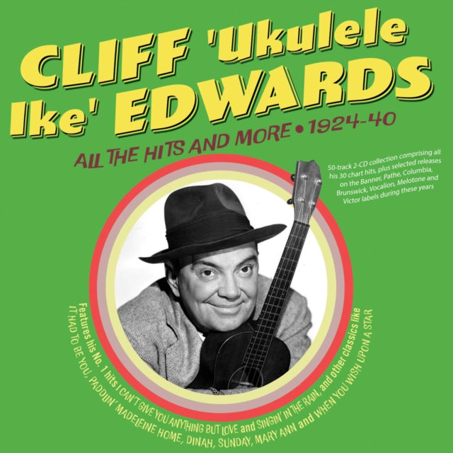 Cliff Ukulele Ike Edwards All The Hits More 1924 40 (CD) (https://lasgo.dmmserver.com/media/640/08240463/0824046349820.jpg)