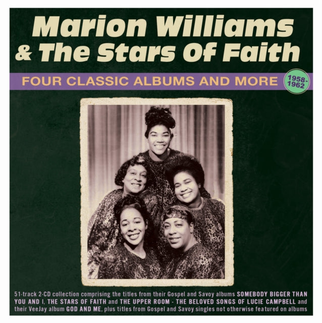 Marion Williams The Stars Of Faith Four Classic Albums More 1958 62 (CD) (https://lasgo.dmmserver.com/media/640/08240463/0824046351021.jpg)