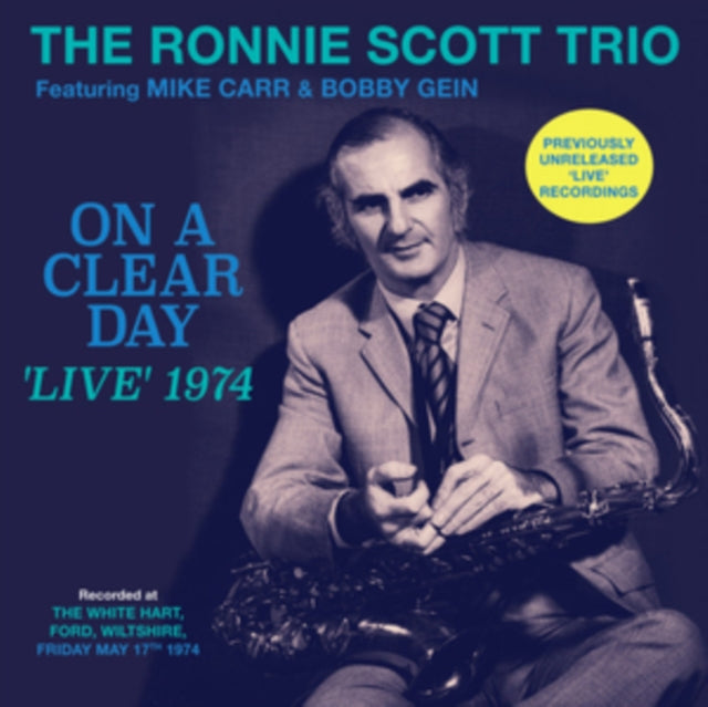 Ronnie Scott Trio - On A Clear Day - Live 1974 (CD)
