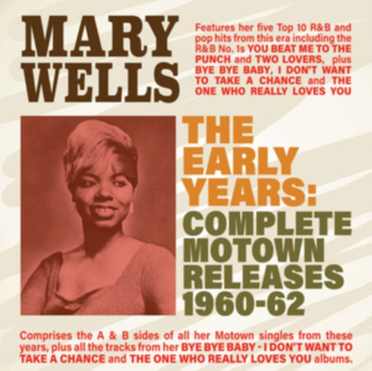 Mary Wells The Early Years: Complete Motown Releases 1960 1962 (CD) (https://lasgo.dmmserver.com/media/640/08240464/0824046440022.jpg)
