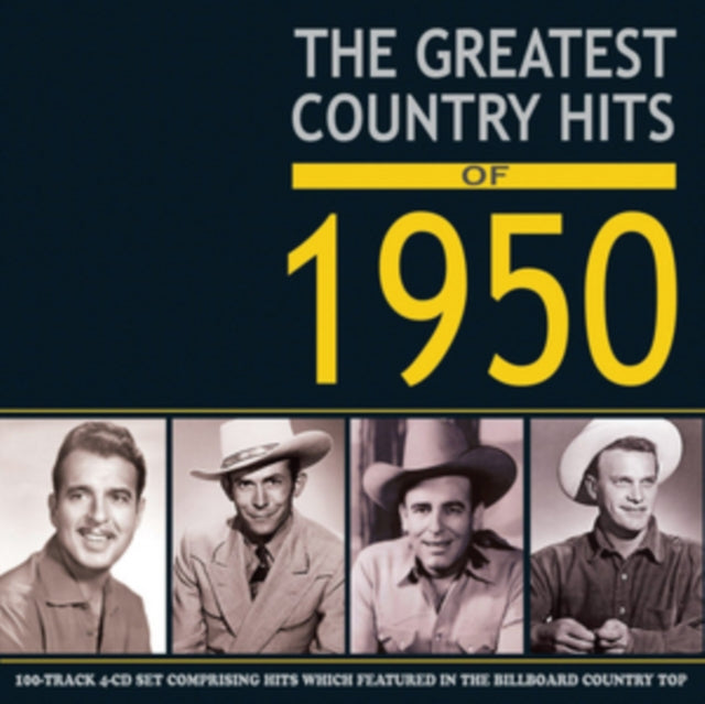 Various Artists - Greatest Country Hits Of 1950 (CD)