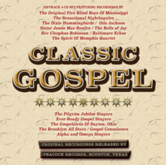 Various Artists Classic Gospel 1951 60 (CD) (https://lasgo.dmmserver.com/media/640/08240467/0824046711924.jpg)