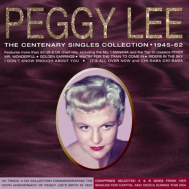 Peggy Lee - The Centenary Singles Collection 1945-1962 (CD)