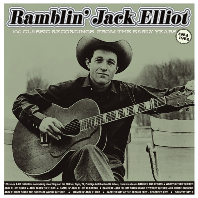 Ramblin Jack Elliot - 100 Classic Recordings 1954-62 (CD)