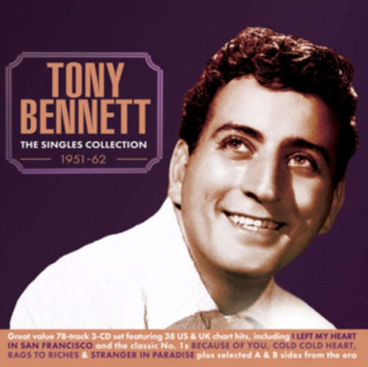 Tony Bennett The Singles Collection 1951 62 (CD) (https://lasgo.dmmserver.com/media/640/08240469/0824046906221.jpg)