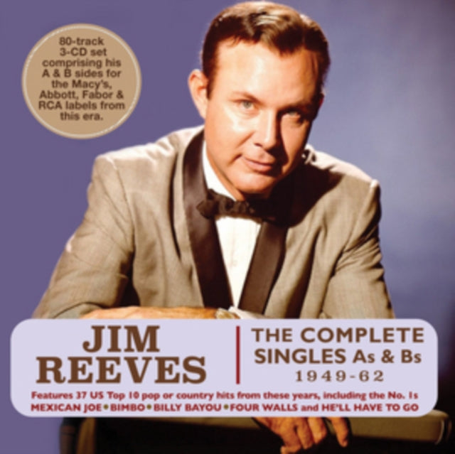 Jim Reeves - The Complete Singles As & Bs 1949 - 62 (CD)