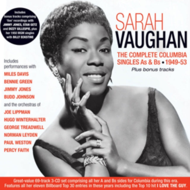 Sarah Vaughan The Complete Columbia Singles As Bs 1949 1953 (CD) (https://lasgo.dmmserver.com/media/640/08240469/0824046909024.jpg)