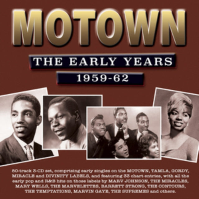 Various Artists - Motown - The Early Years 1959-1962 (CD)