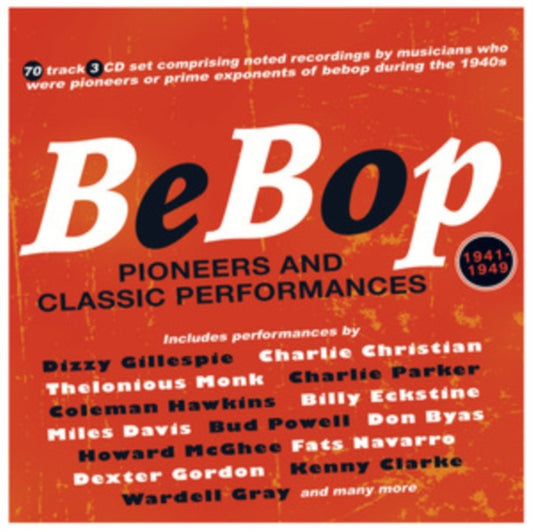 Various Artists Bebop: Pioneers Classic Performances 1941 49 (CD) (https://lasgo.dmmserver.com/media/640/08240469/0824046911324.jpg)