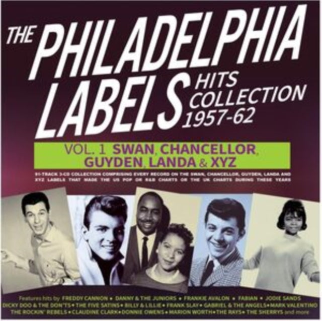 Various Artists - The Philadelphia Labels Hits Collection 1957-62 Vol. 1 - Swan. Chancellor & Guyden (CD)