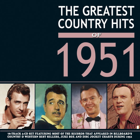 Various Artists - The Greatest Country Hits Of 1951 (CD)