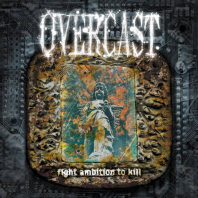 Overcast - Fight Ambition To Kill (Mint/Baby Blue Splatter) (Vinyl)