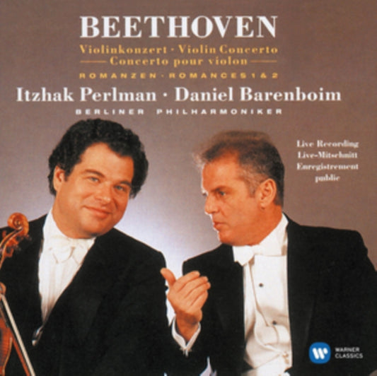 Perlman/Bp/Barenboim - Beethoven/Violin Concerto & Romances 1&2 (CD)