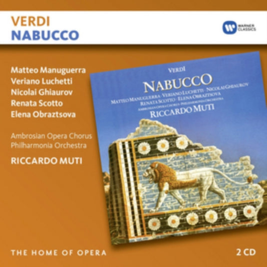 Muti / Manuguerra / Lucchetti / Ghiaurov / Scotto - Verdi: Nabucco (Home Of Opera) (CD)