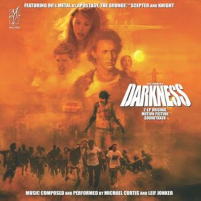 Michael Curtis - Leif Jonkers Darkness - Original Soundtrack From Motion Picture (Transparent Purple/Red Splatter Vinyl) (Vinyl)