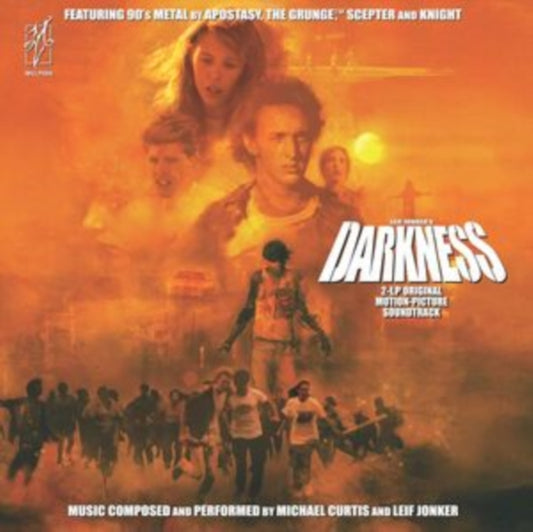 Michael Curtis - Leif Jonkers Darkness - Original Soundtrack From Motion Picture (Transparent Purple/Red Splatter Vinyl) (Vinyl)