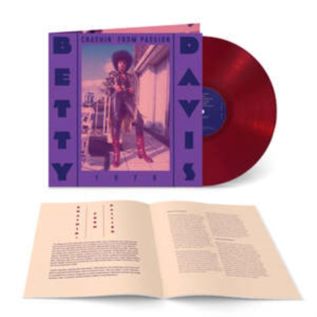 Betty Davis - Crashin From Passion (Transparent Red Vinyl) (Vinyl)