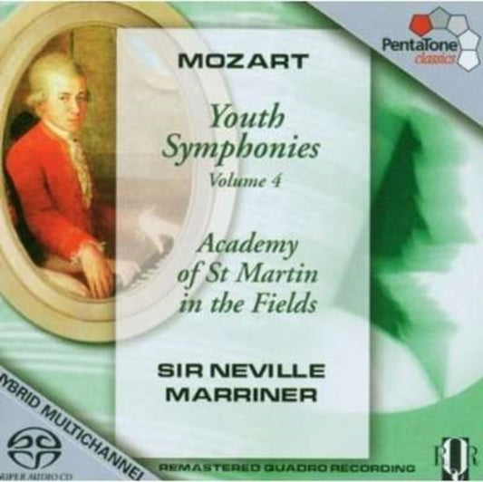 Sir Neville Marriner / Academy St. Martin In The Fields - W.A. Mozart - Youth Symphonies Vol. 4 (SACD)