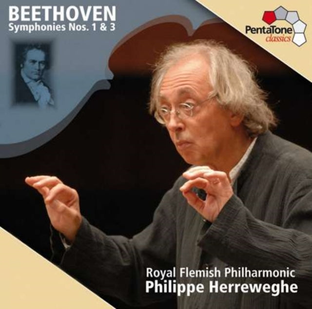 Royal Flemish Phil / Herreweghe - Beethoven/Symphonies Nos 1 & 3 (SACD)