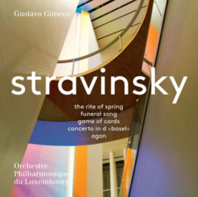Orchestre Philharmonique Du Luxembourg / Gustavo Gimeno - Stravinsky: The Rite Of Spring / Funeral Song / Game Of Cards / Concerto In D / Agon (SACD)