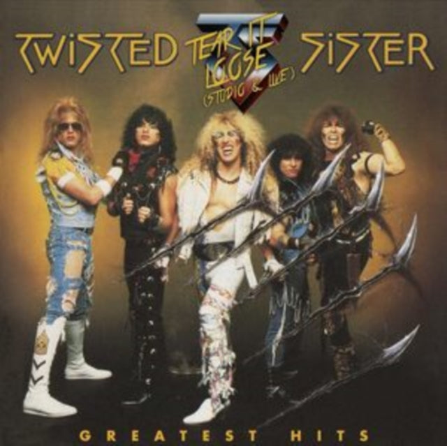 Twisted Sister - Greatest Hits -Tear It Loose - Atlantic Years - Studio & Live (Translucent Gold Vinyl) (Limited Edition) (Vinyl)