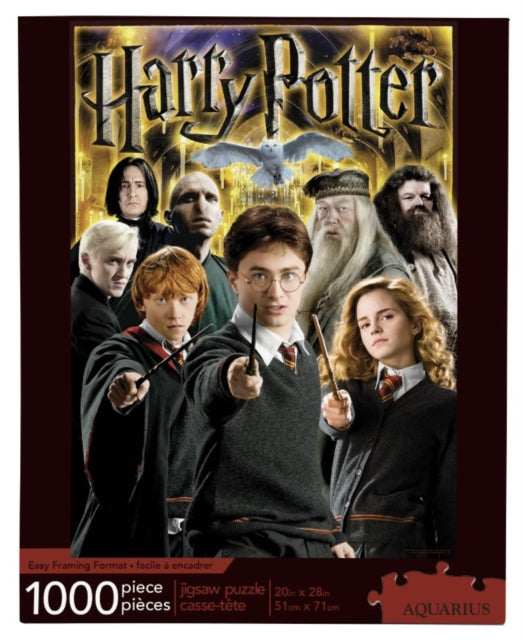 Harry Potter - Harry Potter Collage 1000 Piece Jigsaw Puzzle (Jigsaw Puzzle)