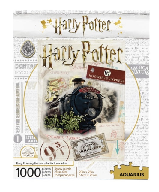 Harry Potter - Harry Potter Hogwarts Express Ticket 1000 Piece Jigsaw Puzzle (Jigsaw Puzzle)