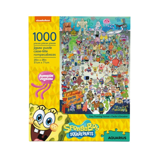 Spongebob Squarepants - Spongebob Squarepants - Cast 1000 Piece Jigsaw Puzzle (Jigsaw Puzzle)
