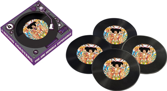 Jimi Hendrix Record Coasters