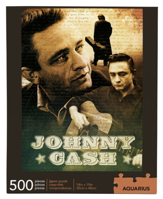 Johnny Cash - Johnny Cash 500 Piece Jigsaw Puzzle (Jigsaw Puzzle)