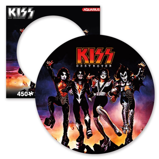 Kiss - Kiss Destroyer 450 Piece Picture Disc Puzzle (Jigsaw Puzzle)