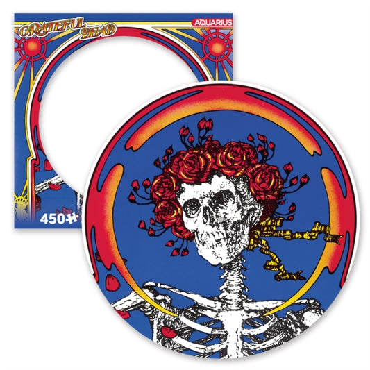 Grateful Dead - Grateful Dead Skull & Roses 450 Piece Picture Disc Puzzle (Jigsaw Puzzle)