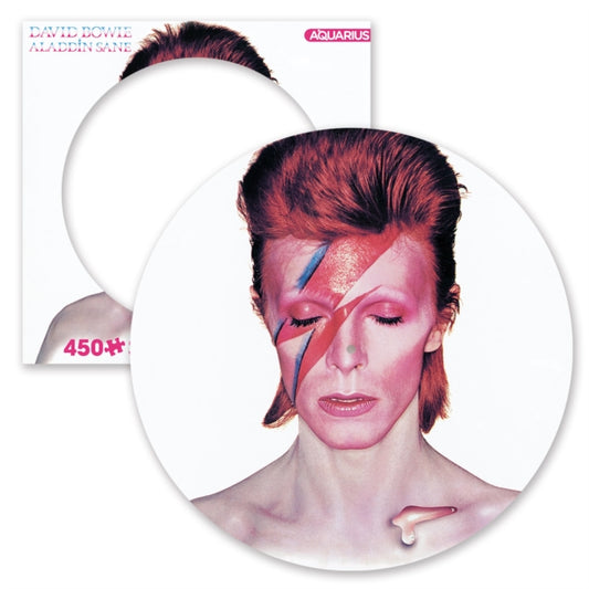 David Bowie - David Bowie Aladdin Sane 450 Piece Picture Disc Puzzle (Jigsaw Puzzle)