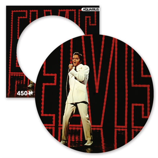Elvis Presley - Elvis 68 Comeback 450 Piece Picture Disc Puzzle (Jigsaw Puzzle)