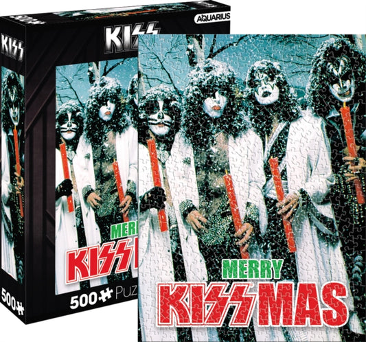 Kiss - Merry Kissmas 500 Piece Jigsaw Puzzle (Jigsaw Puzzle)