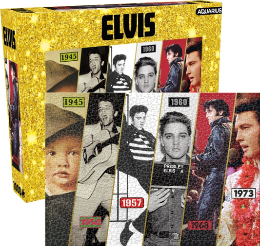 Elvis Presley - Elvis Timeline 1000 Piece Jigsaw Puzzle (Jigsaw Puzzle)
