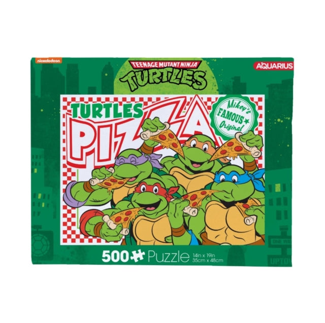 Teenage Mutant Ninja Turtles. Nickelodeon - TMNT Pizza 500 Piece Jigsaw Puzzle (Jigsaw Puzzle)
